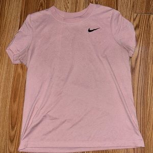 Pink Nike dry fit t-shirt